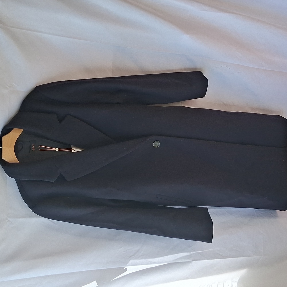 Quince Wool Clasic Single-Breasted Coat Cadet S